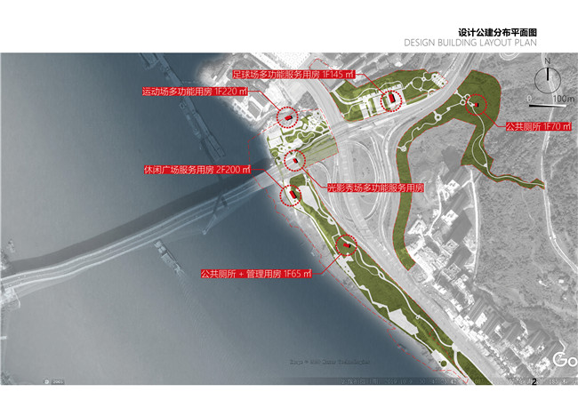 萬州長江三橋南橋頭櫻花渡體育公園公建設計